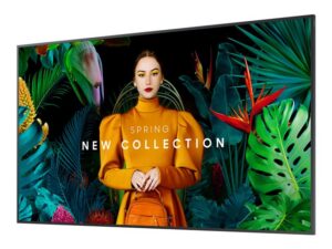 SAMSUNG 65inch UHD/4K 16:9 QM65C Slim-LED Crystal UHD Signage 500nits Spkr 2x10W black 3xHDMI 2.0 DP 1.2 USB 2.0 x 2 LAN WiFi