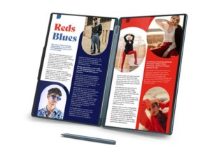 LENOVO Yoga Book 9 Intel Core Ultra 7 255H 14inch 2.8K OLED 500N 120Hz 32GB DDR5x 1TB PCIe W11H Tidal Teal