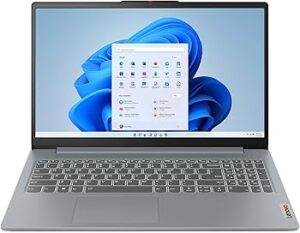 LENOVO IdeaPad Slim 3 AMD Ryzen 5 40 15.6inch FHD AG 300N 16GB DDR5 512GB PCIe NoOS Arctic Grey 3y