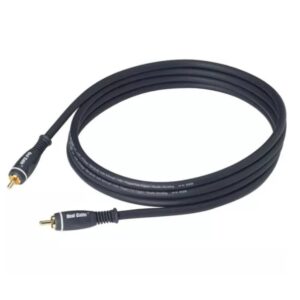 Real Cable SUB-1/7M50 — RCA кабел за субуфер с позлатени конектори, 7.50 метра