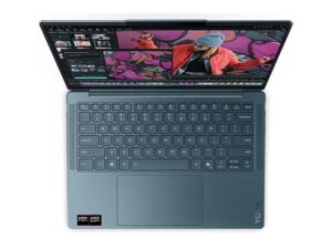 LENOVO Yoga Slim 7 AMD Ryzen AI 5 330 14inch WUXGA OLED 16GB DDR5 512GB PCIe NoOS Tidal Teal 3y