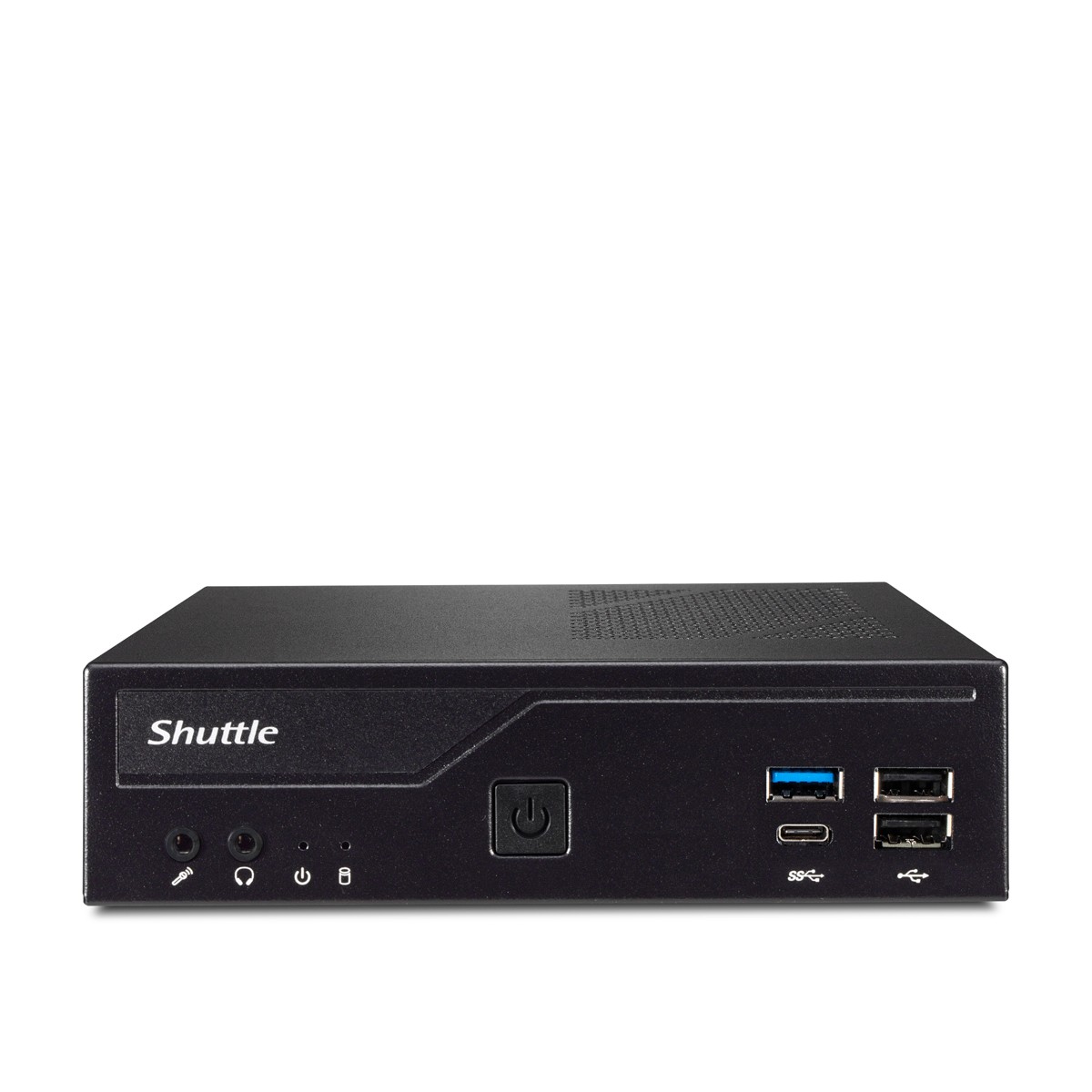 Shuttle XPC slim DH610V2 – преден изглед