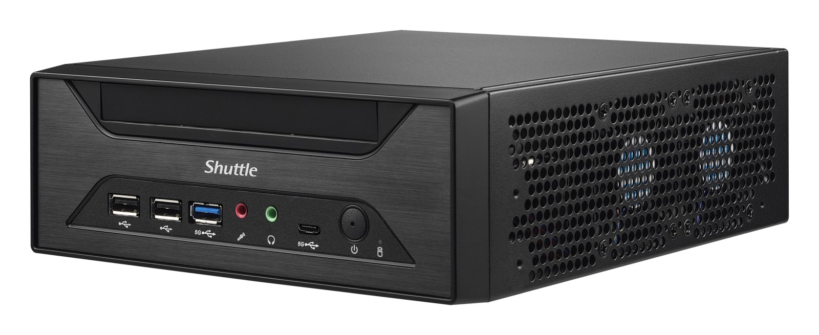 Shuttle XPC slim XH610 – 3D изглед отдясно