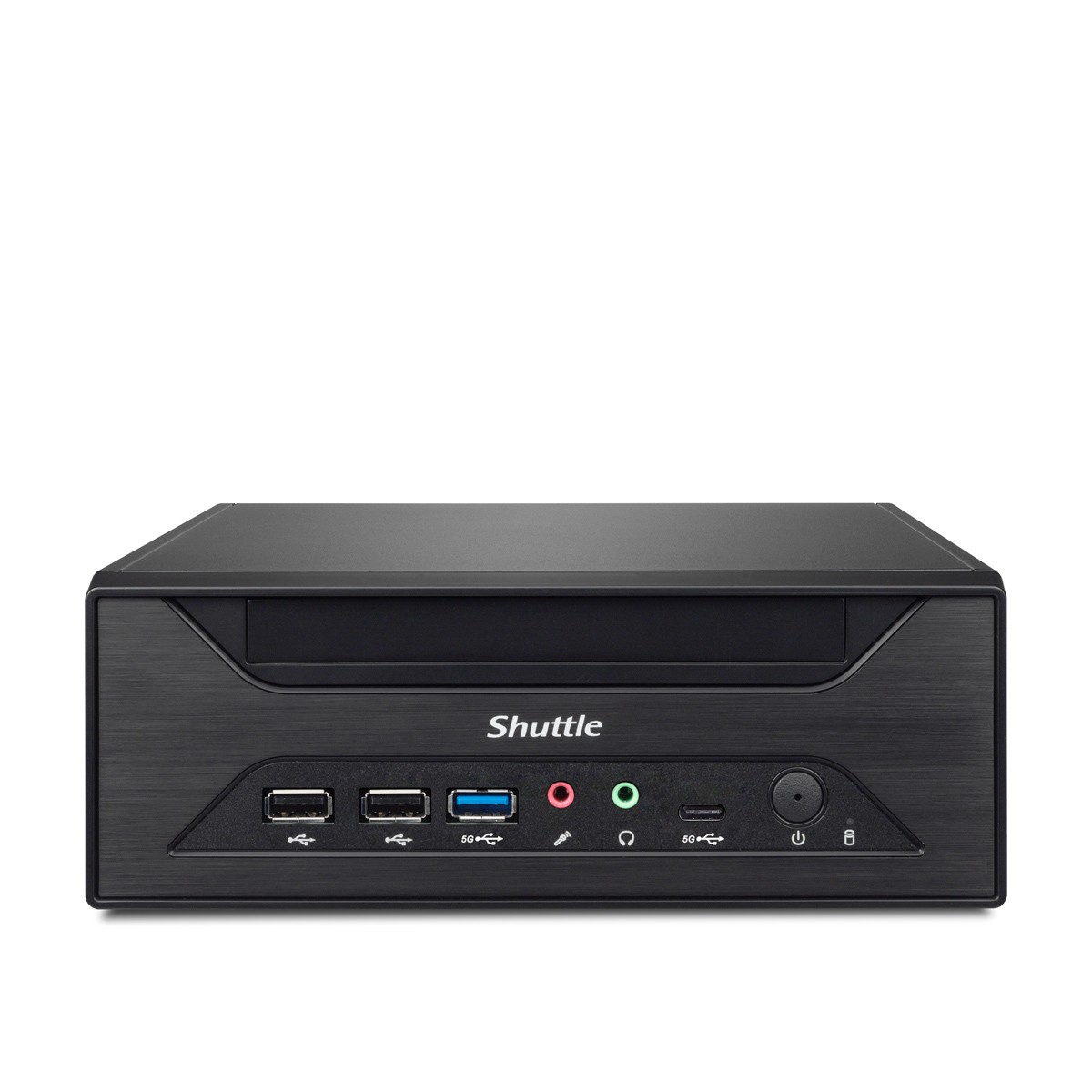 Shuttle XPC slim XH610 – преден изглед