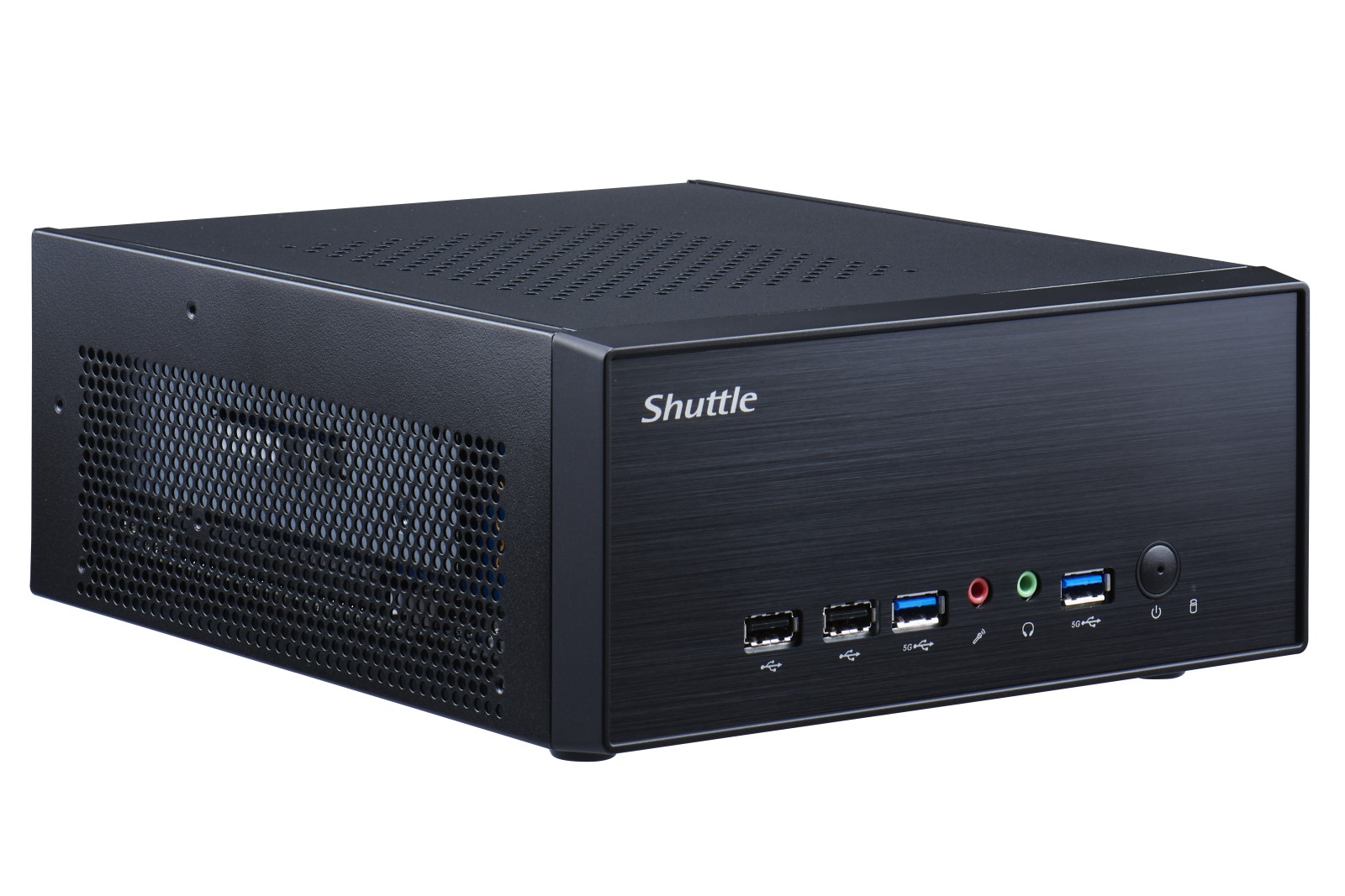 Shuttle XPC slim XH610G2 – 3D изглед отдясно