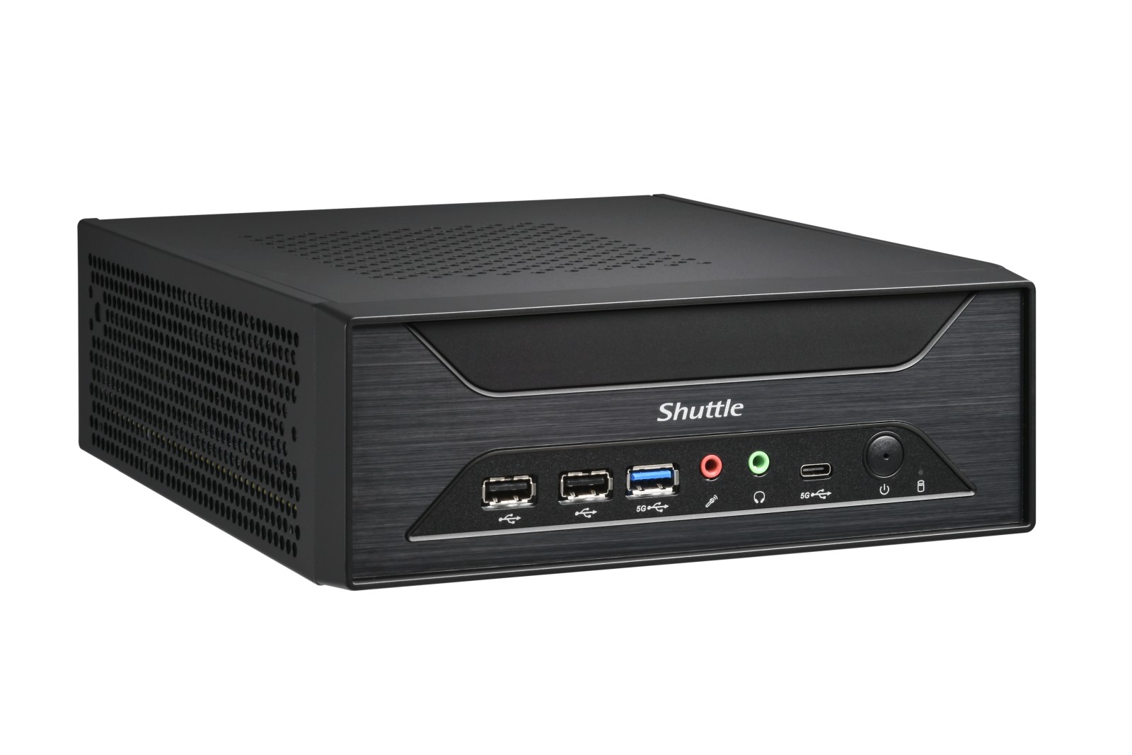 Shuttle XPC slim XH810 – 3D изглед отдясно