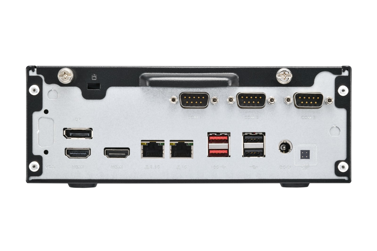 Shuttle XPC slim XH810 – заден изглед