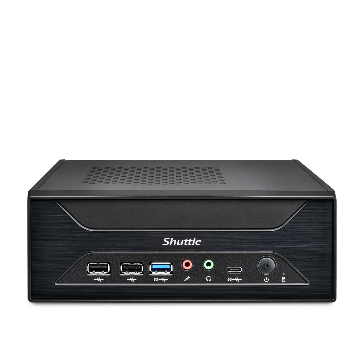 Shuttle XPC slim XH810 – преден изглед