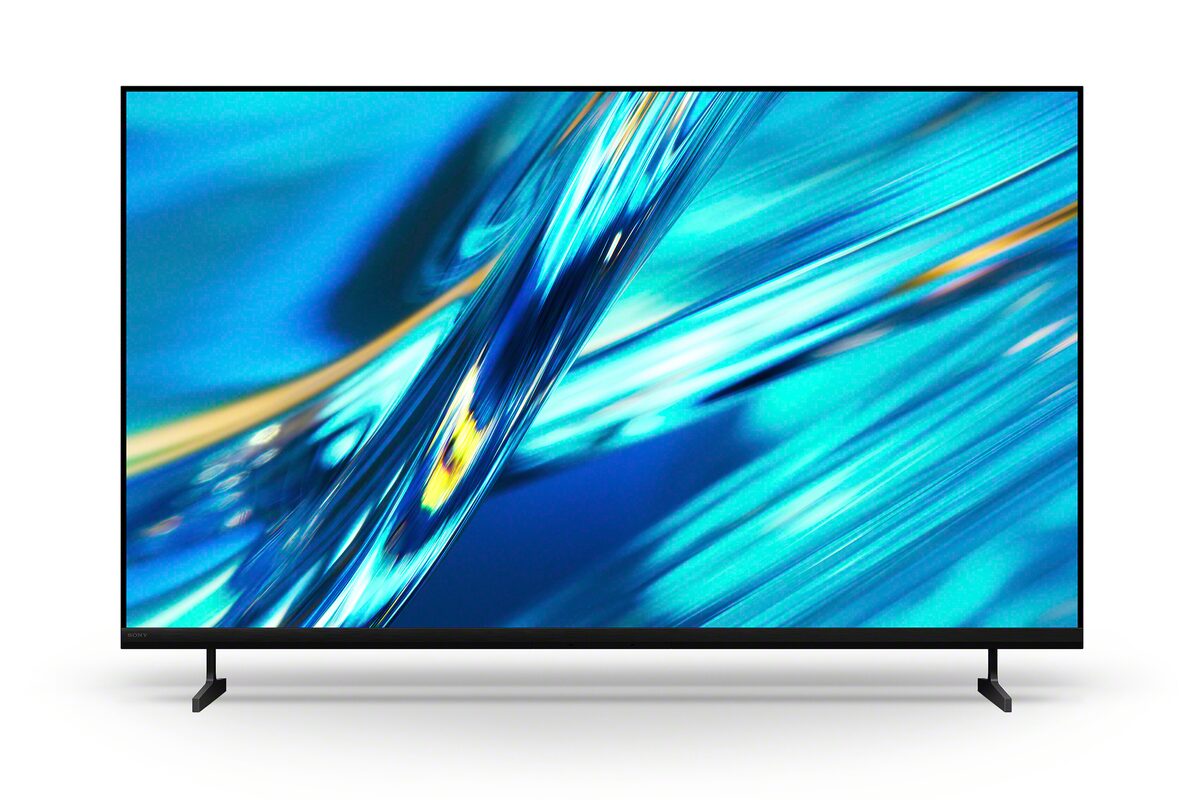 sony-fwd-43xr35m2-1 SONY Bravia FWD-43XR35M2 професионален дисплей - изглед отпред на стойка