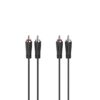 Аудио кабел HAMA 2xRCA 1.5м За CD 205085