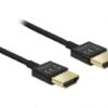 2E210B4E-8999-F152-3E83-C49410DDC054 Кабел Delock HDMI-A 0.5м Черен