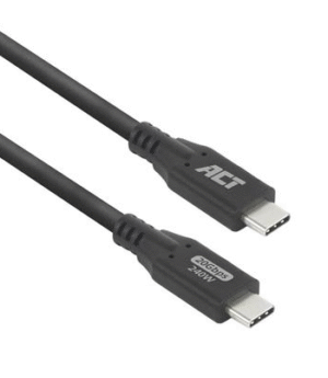 ACT Кабел USB-C - USB-C, 2 м / USB4, 20Gbps, 240W