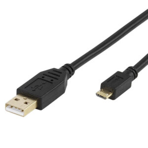Vivanco 45217 Висококачествен Micro USB кабел за зареждане и трансфер на данни, 1,8 м