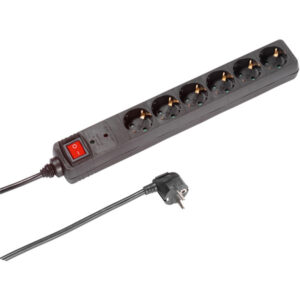 Vivanco 37654 Разклонител с шест гнезда със защита на всяко гнездо