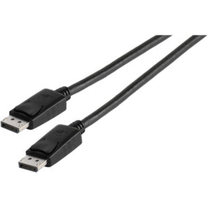 Vivanco 45518 DisplayPort аудио / видео кабел за връзка, черен 3m