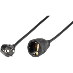 Vivanco 61157 Schuko удължител, черен 10м