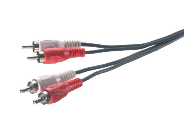 Vivanco 22185 Аудио кабел 2 x Чинч мъжко - 2 x Чинч мъжко, стерео, 1.2 м