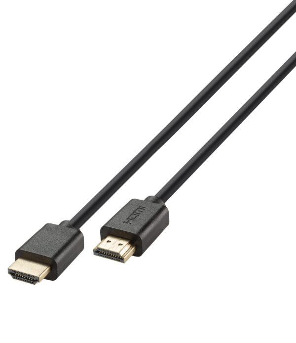 Vivanco 47175 Ултра високоскоростен HDMI 2.1 кабел, позлатени контакти, 8k / 60Hz, черен, 1m