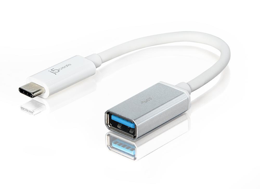CC60439D-8A5F-DC73-F7CE-38B2348D2D76 Адаптер j5create JUCX05 USB-C USB-A