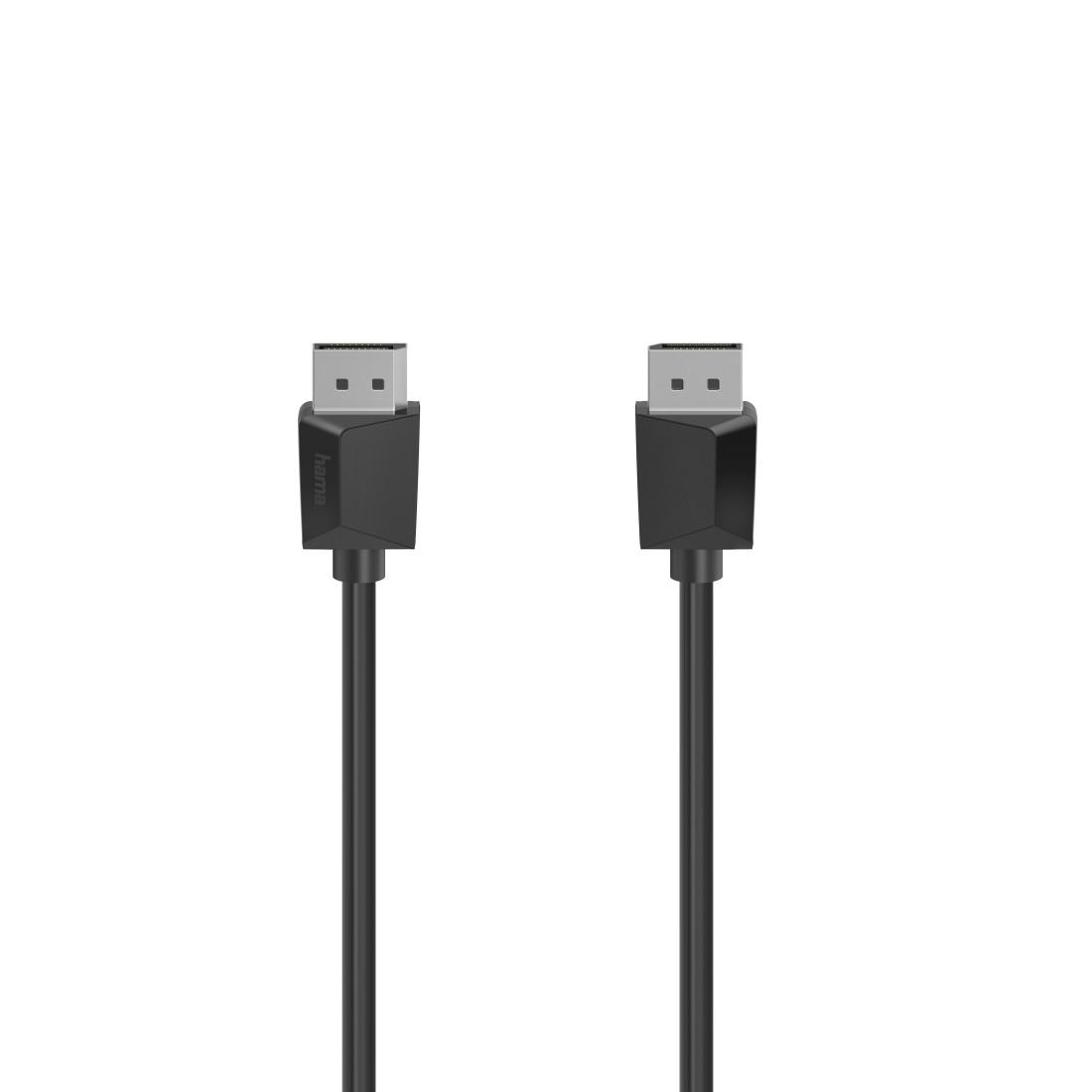 Кабел HAMA 200696 DisplayPort 1.5м Черен