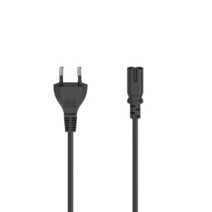 Захранващ кабел HAMA Euro Plug C7 2.5м черен