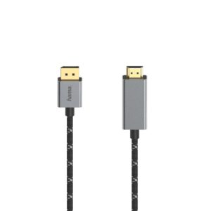 Кабел HAMA DisplayPort към HDMI 4K 1.5м