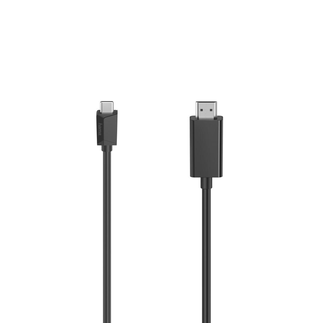 Кабел HAMA 200718 USB-C HDMI 4K 1.5м