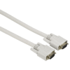 Кабел за монитор HAMA 200932 VGA 1.50м Бял