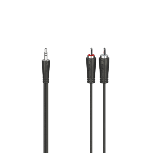 Аудио кабел HAMA 3.5мм-2xRCA 1.5м 205110